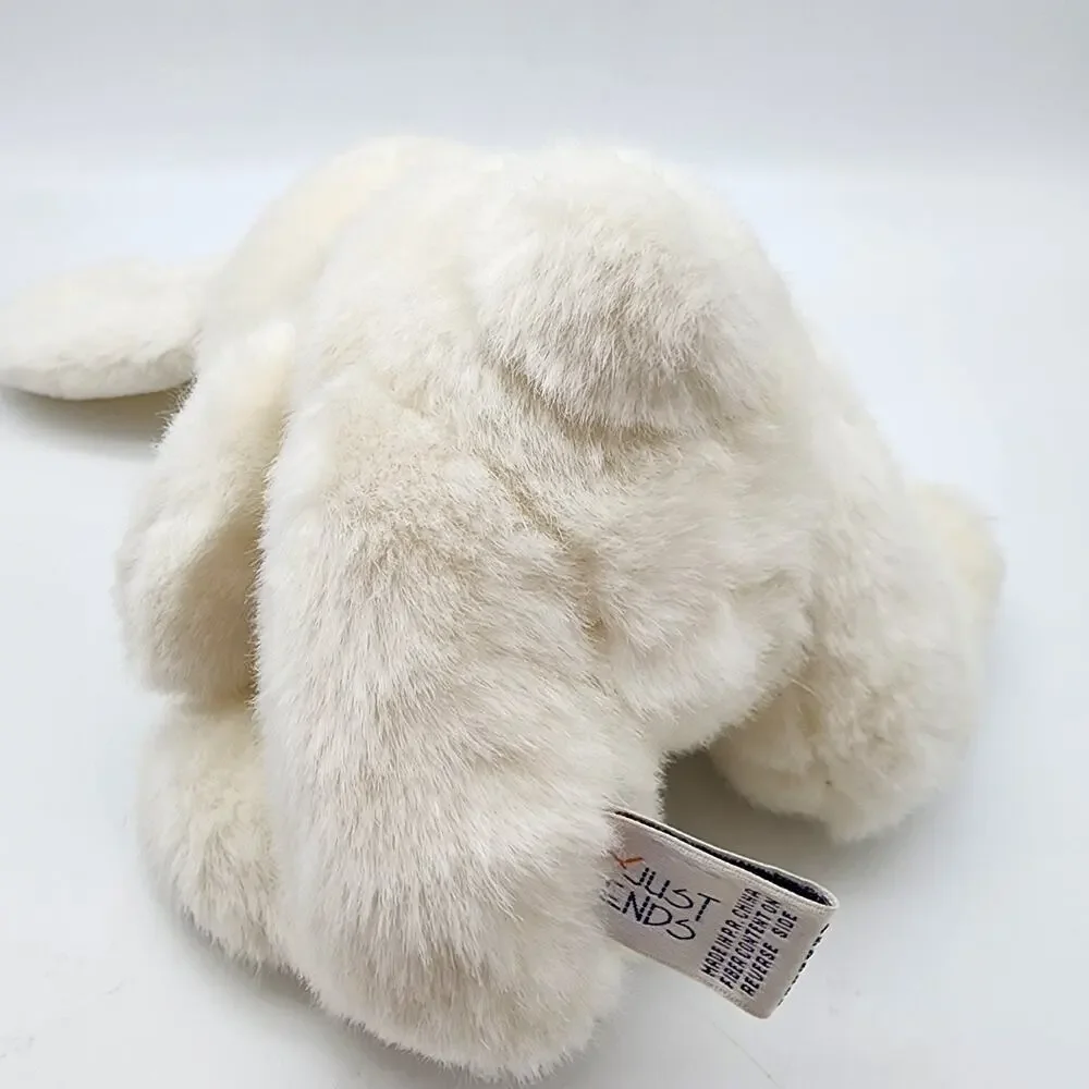 Vintage Chosun White Bunny Rabbit Plush Stuffed Toy 9